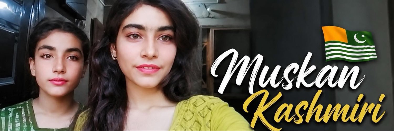 Muskan Kashmiri's banner