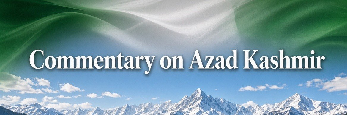 AJK commentary's banner