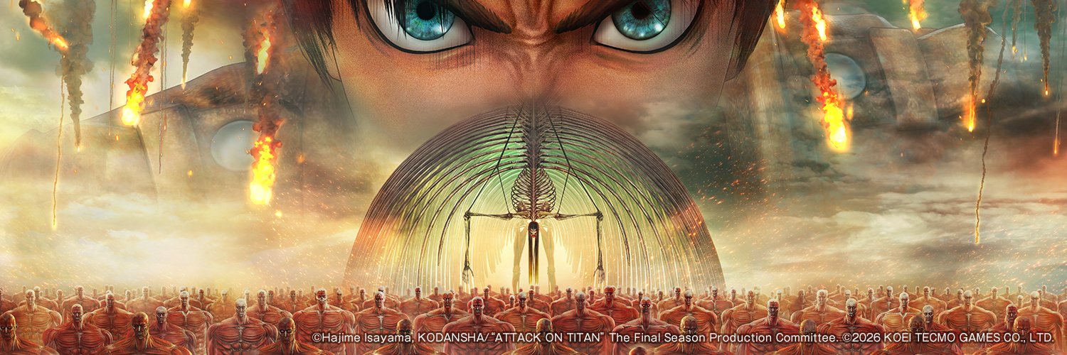 Attack on Titan Game Series Official's banner