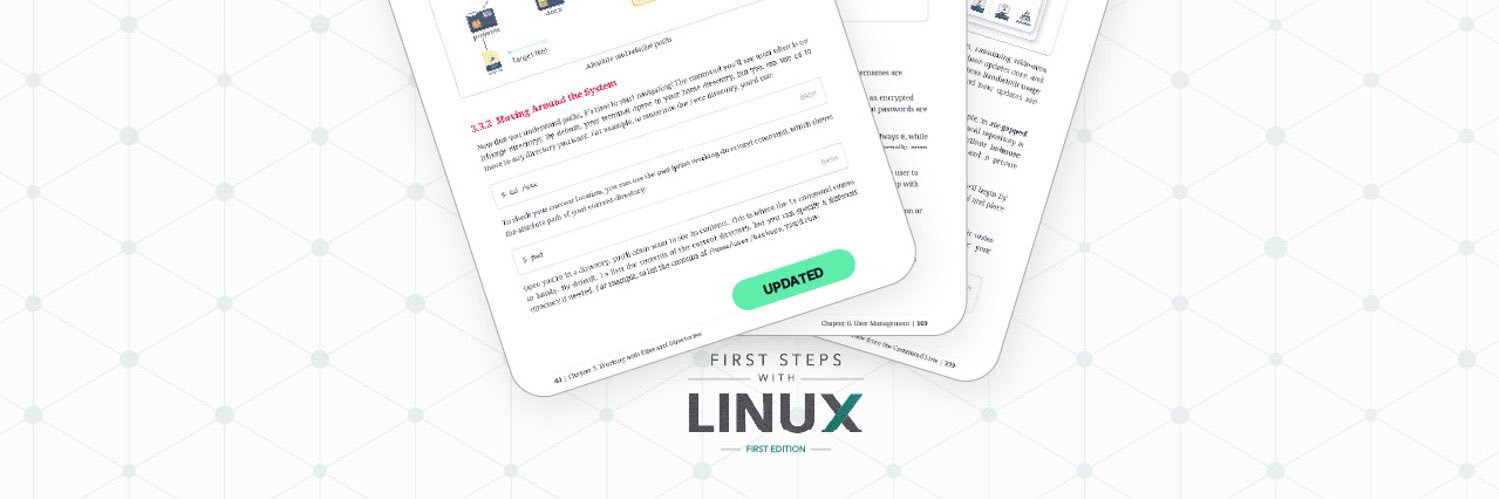 First Steps With Linux's banner