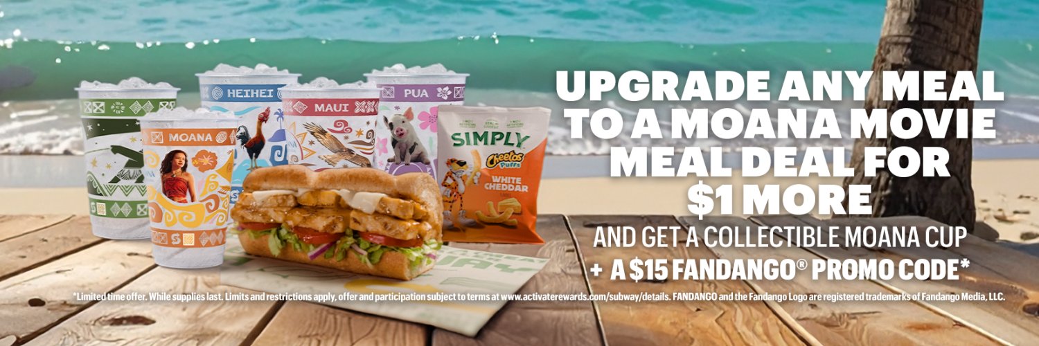 Subway®'s banner