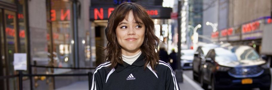 Jenna Ortega's banner
