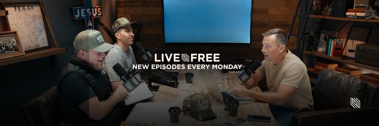 Live Free Podcast's banner
