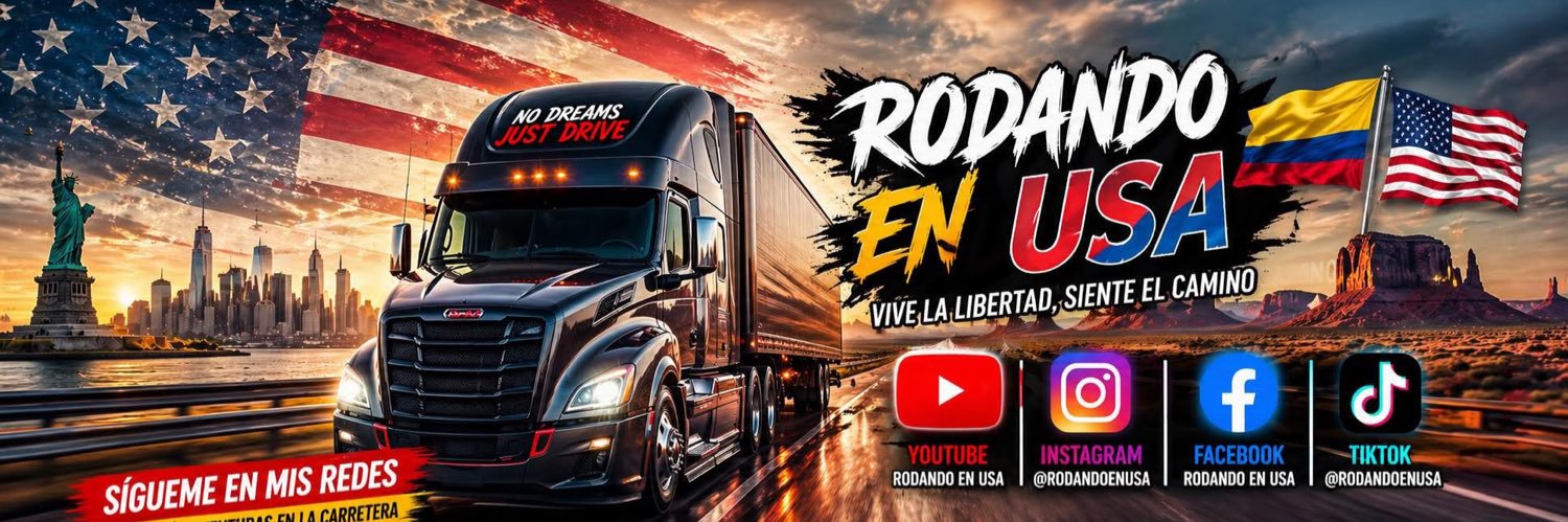 Rodando en usa's banner
