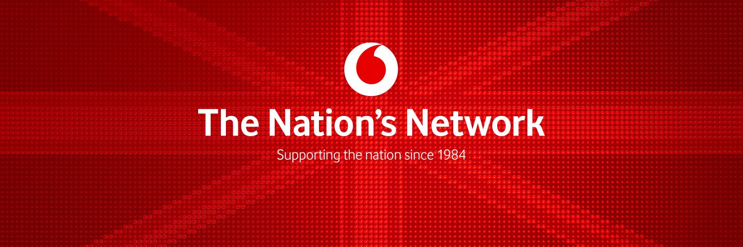 Vodafone UK's banner