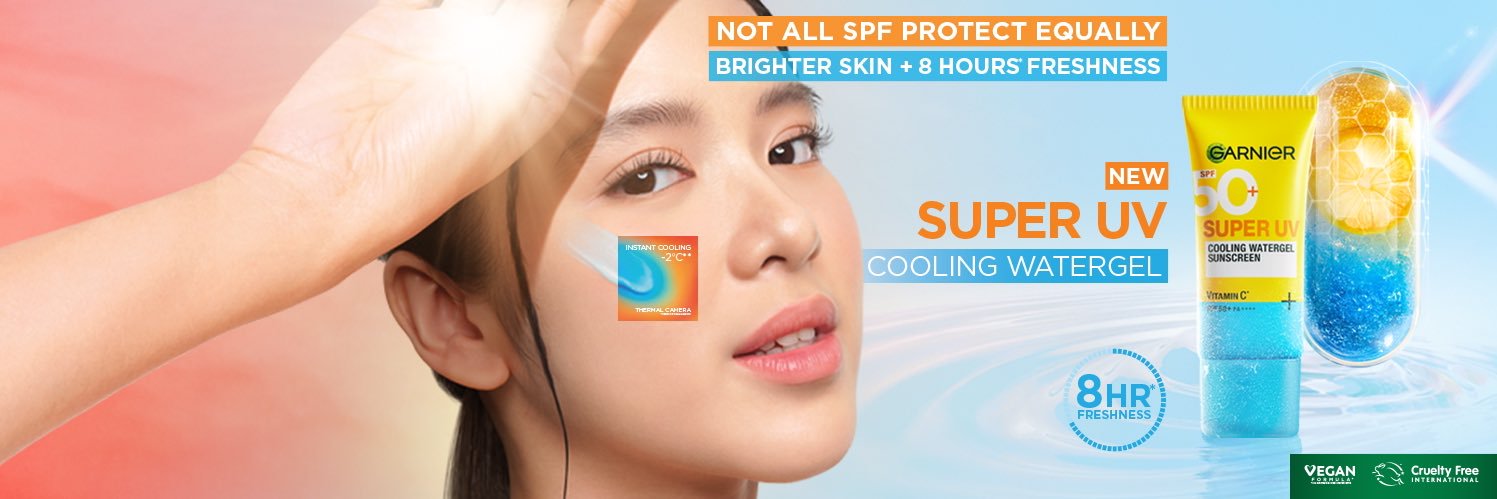 Garnier Indonesia's banner
