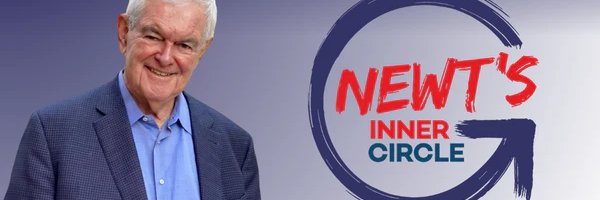 Newt Gingrich's banner