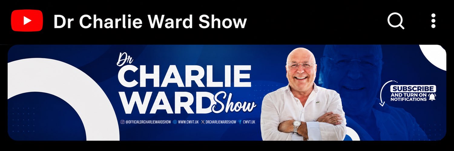 Dr Charlie Ward Show's banner