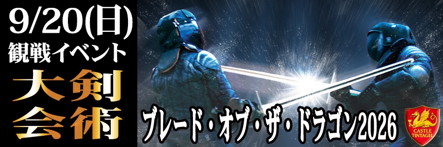 キャッスル・ティンタジェル 【 鎧・甲冑 / 西洋剣術 / アーマードバトル 】's banner