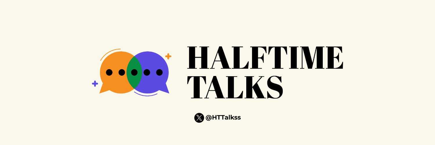 Half Time Talks's banner