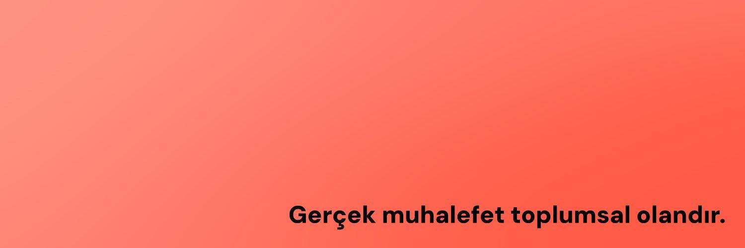Toplumsal Muhalefet's banner