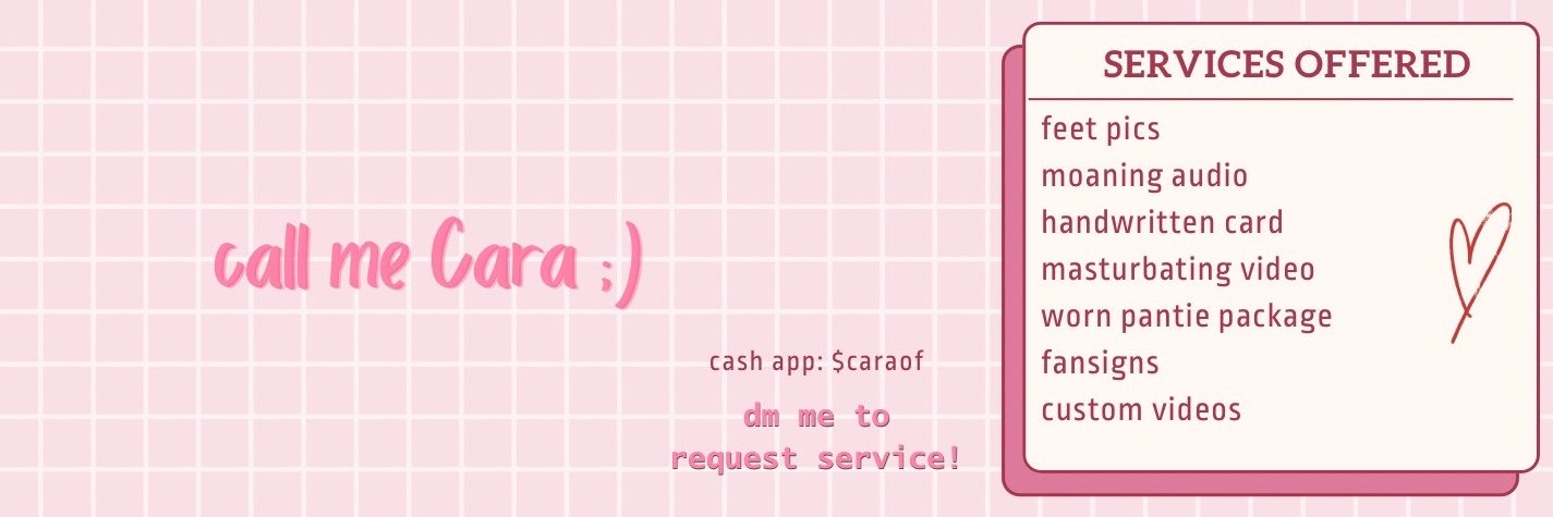 cara 💋's banner