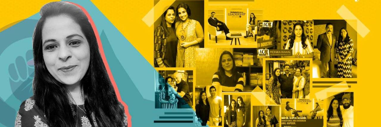Monika Rawal's banner