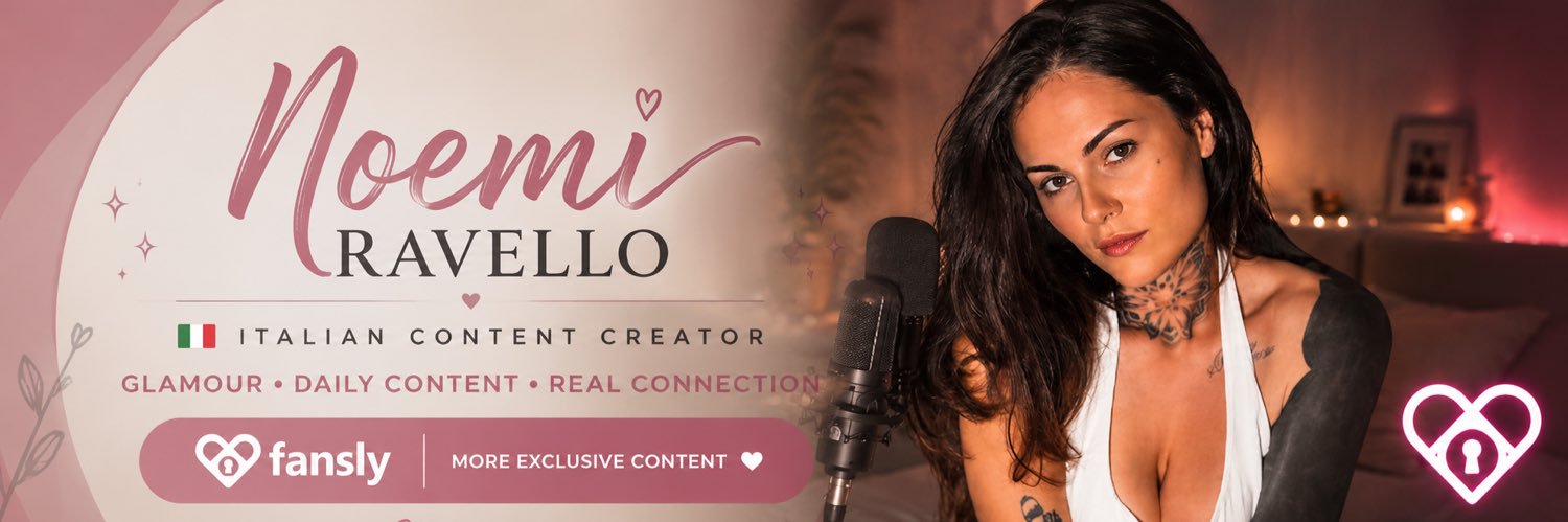 Noemi Ravello's banner