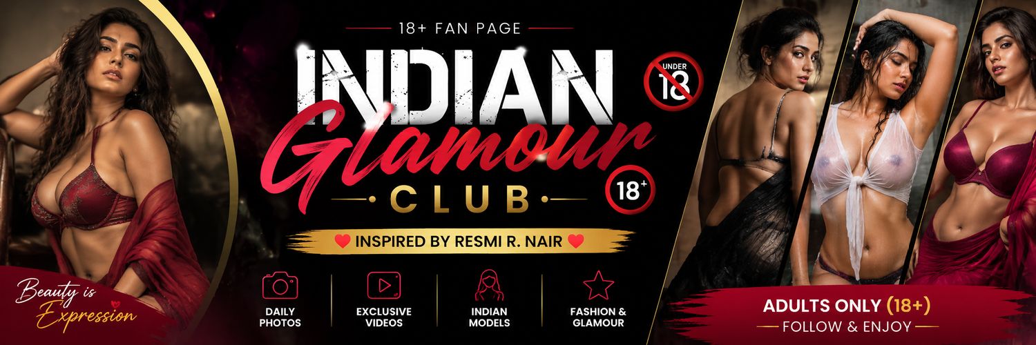 Indian Glamour Club 🔞's banner