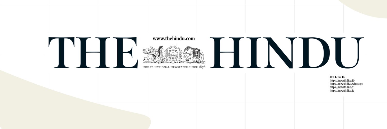 The Hindu's banner
