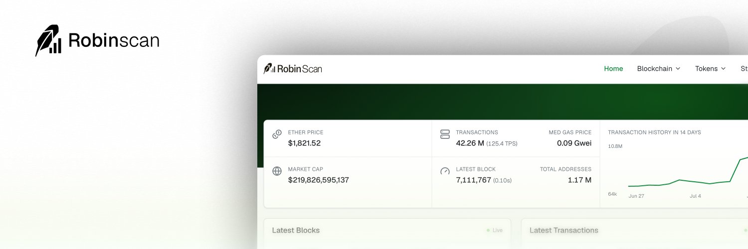 Robinscan's banner