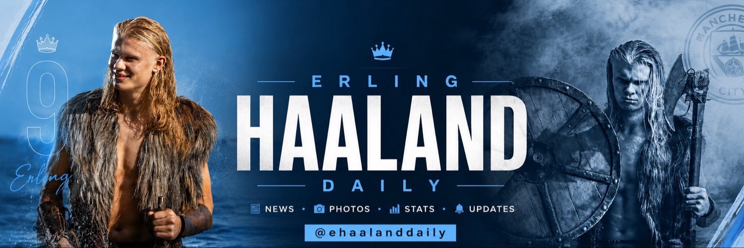 Erling Haaland Daily's banner