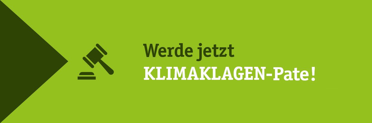 Deutsche Umwelthilfe's banner