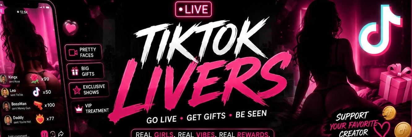 TIK TOK LIVERS's banner