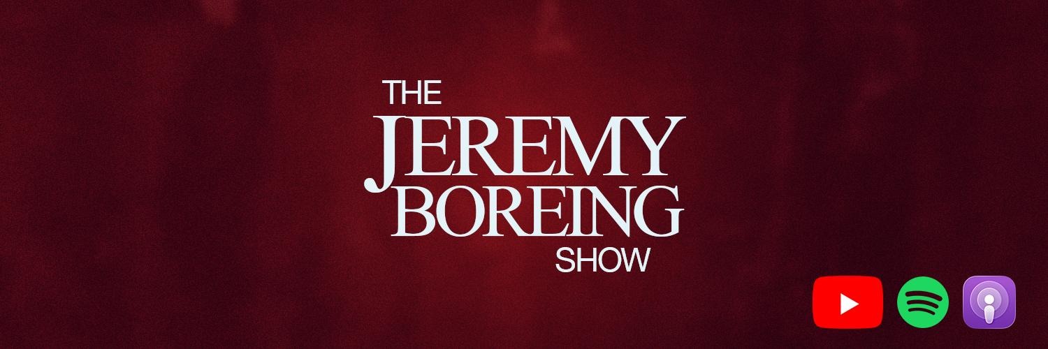 The Jeremy Boreing Show's banner