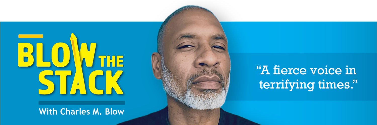 Charles M. Blow's banner