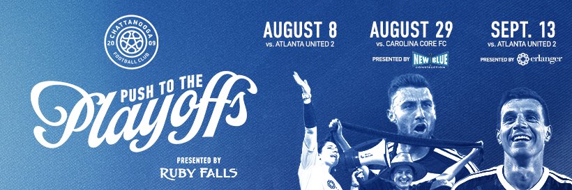 Chattanooga FC's banner