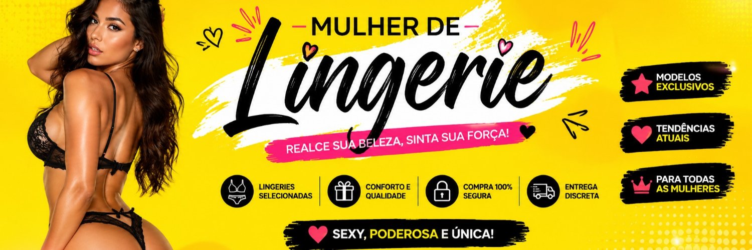 Mulher de Lingerie's banner