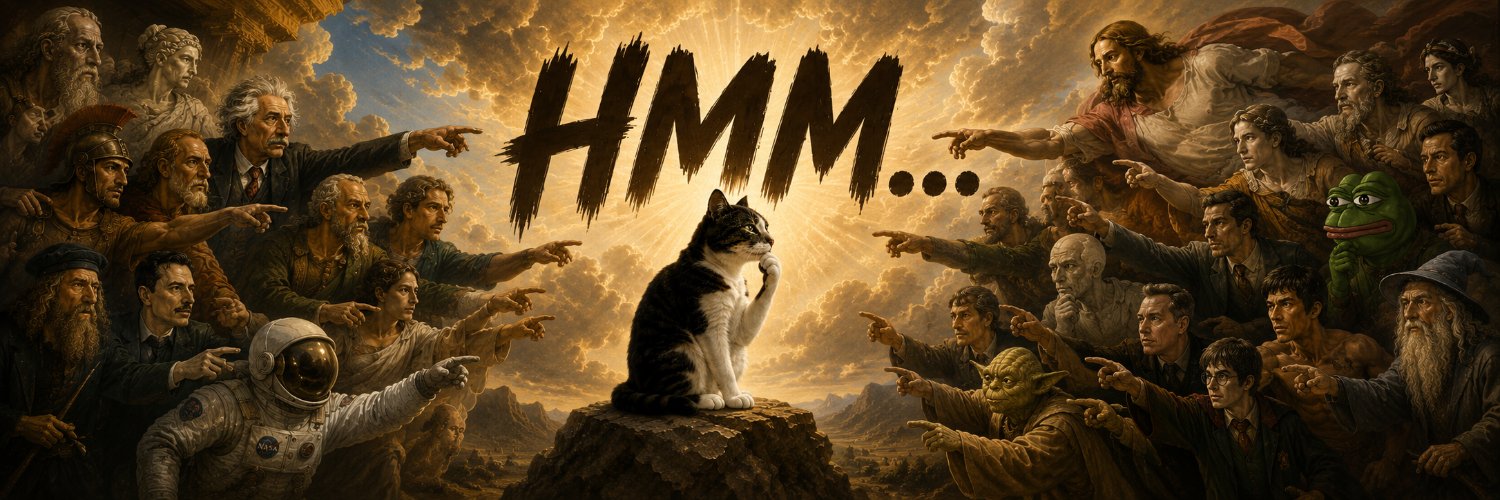 Thinking Cat 🤔🐈's banner