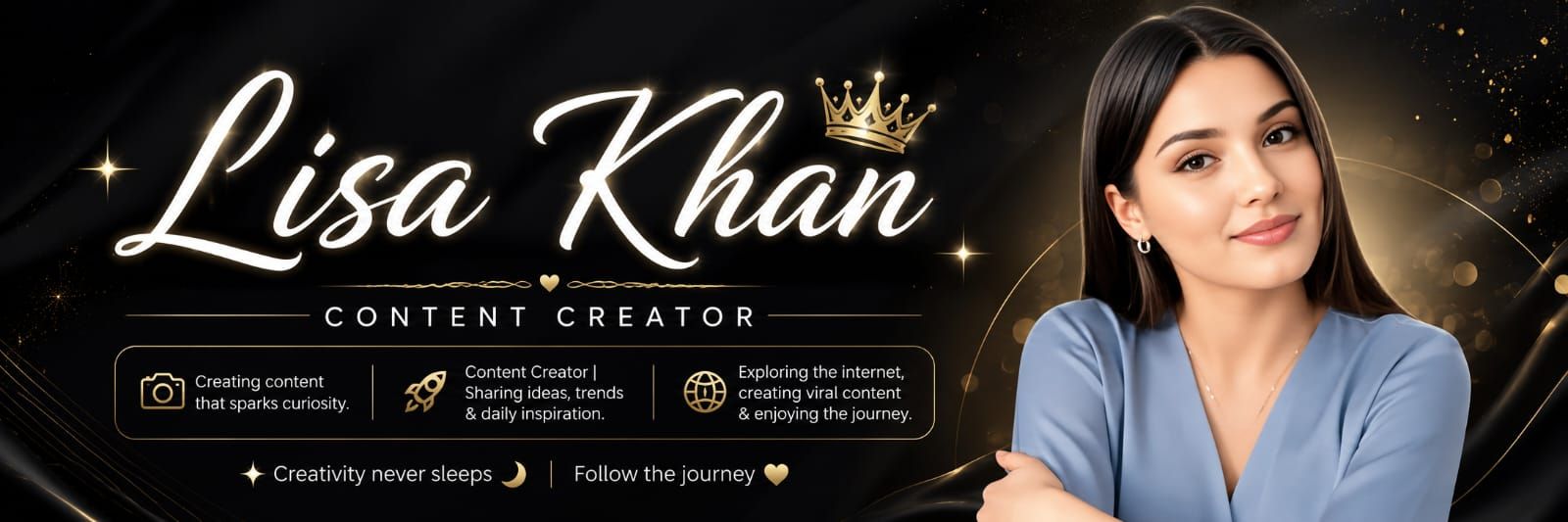 Lisa khan's banner