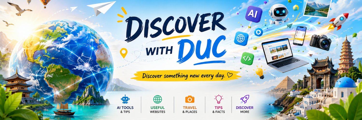 Discover with Duc's banner