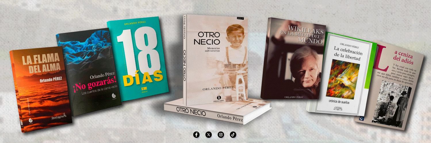 Orlando Pérez's banner