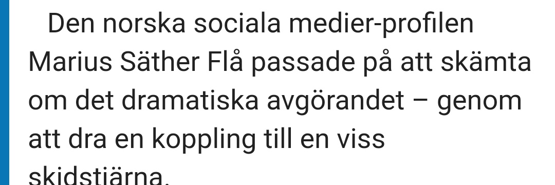 Marius Sæther Flå's banner