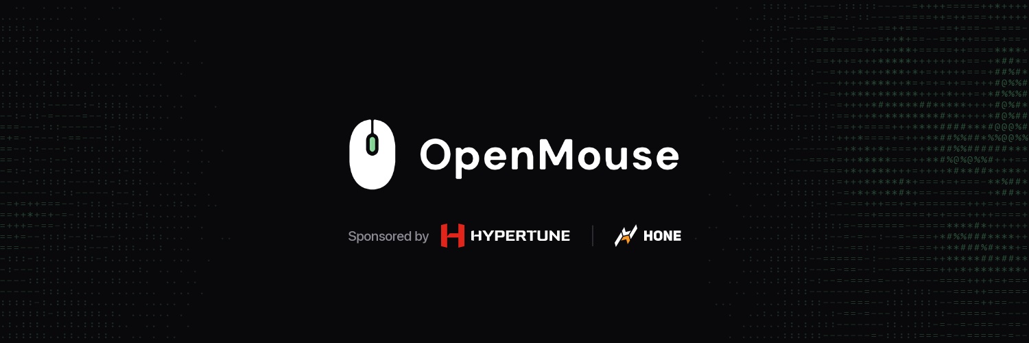 OpenMouse's banner