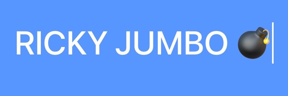 RICKY JUMBO's banner