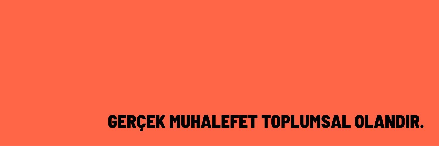 Toplumsal Muhalefet's banner