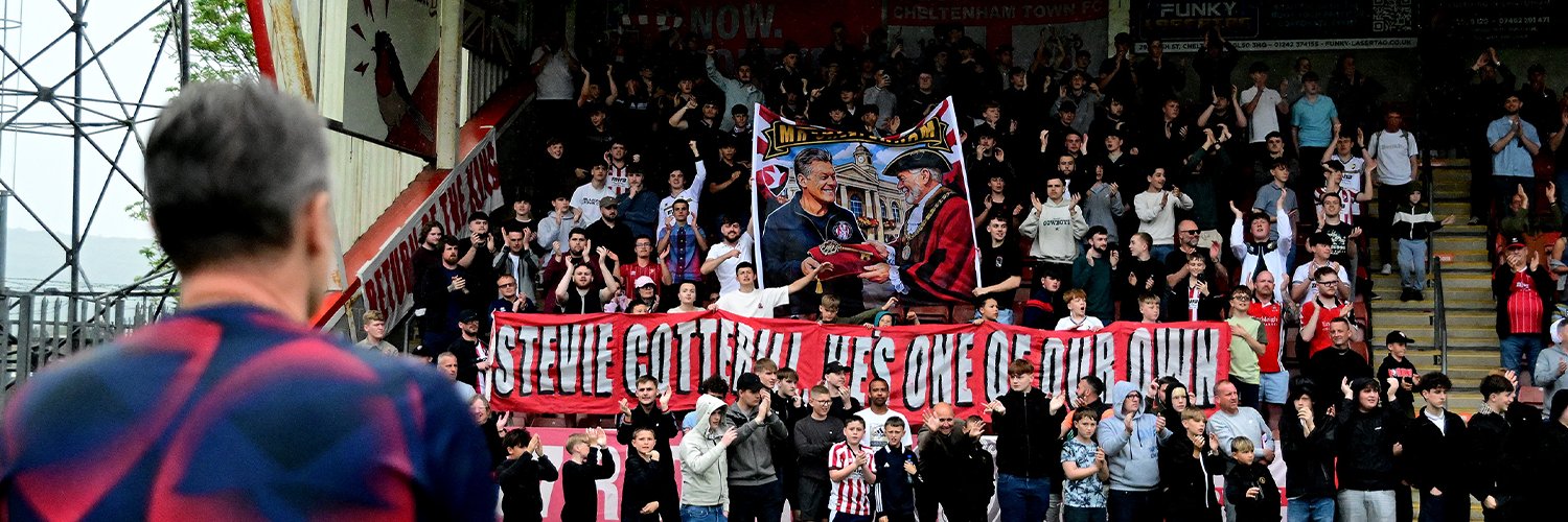 Cheltenham Town's banner