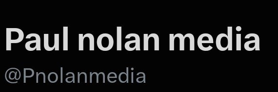Paul nolan's banner