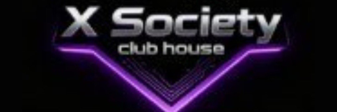X Society's banner