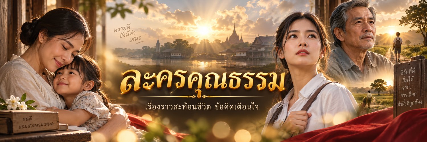 ละครคุณธรรม สะท้อนชีวิต's banner