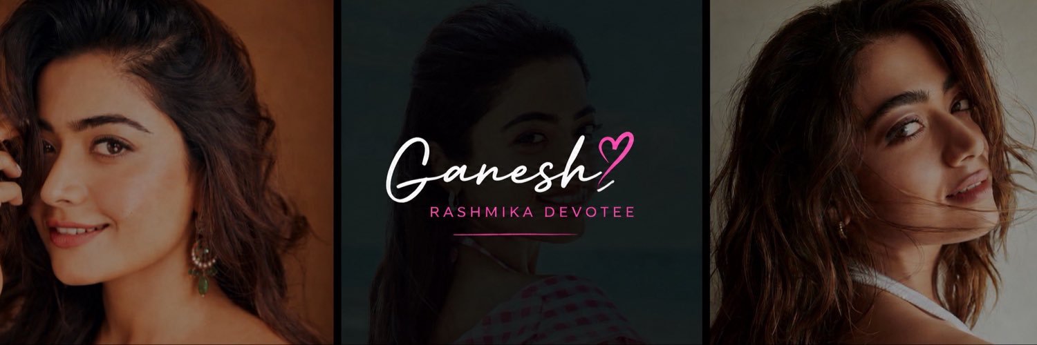 Ganesh Rashmika Devotee's banner