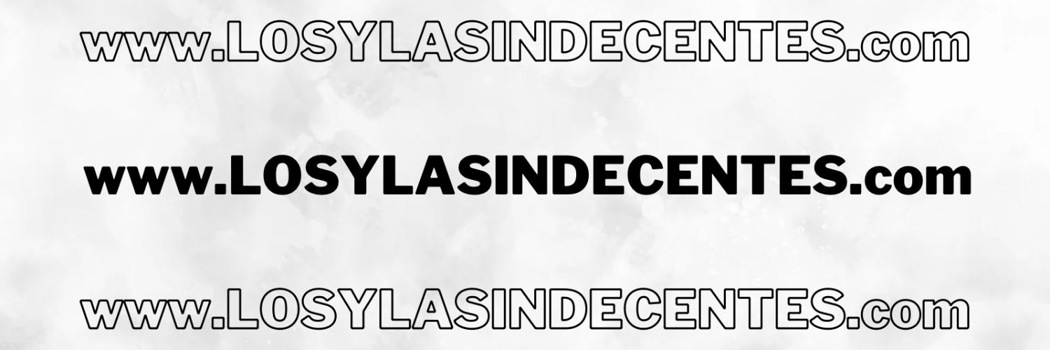 Los Y las Indecentes's banner