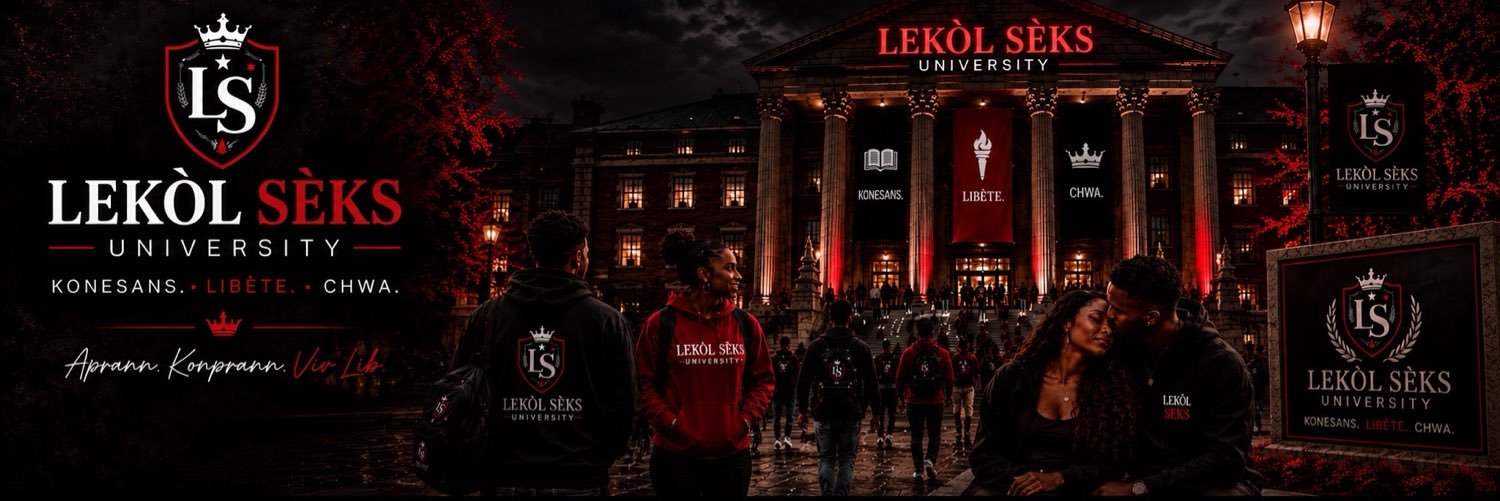 Lekòl Sèks💋's banner
