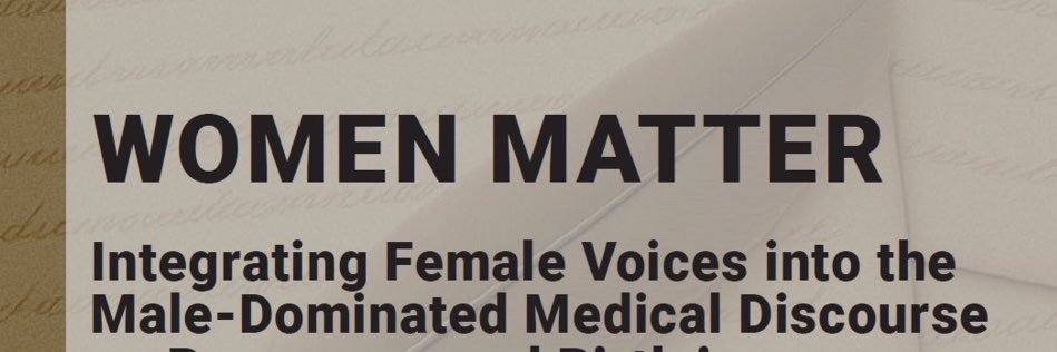 the female voice's banner