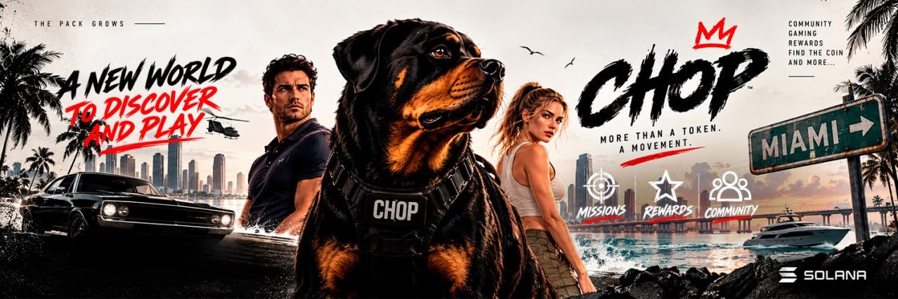 CHOP's banner