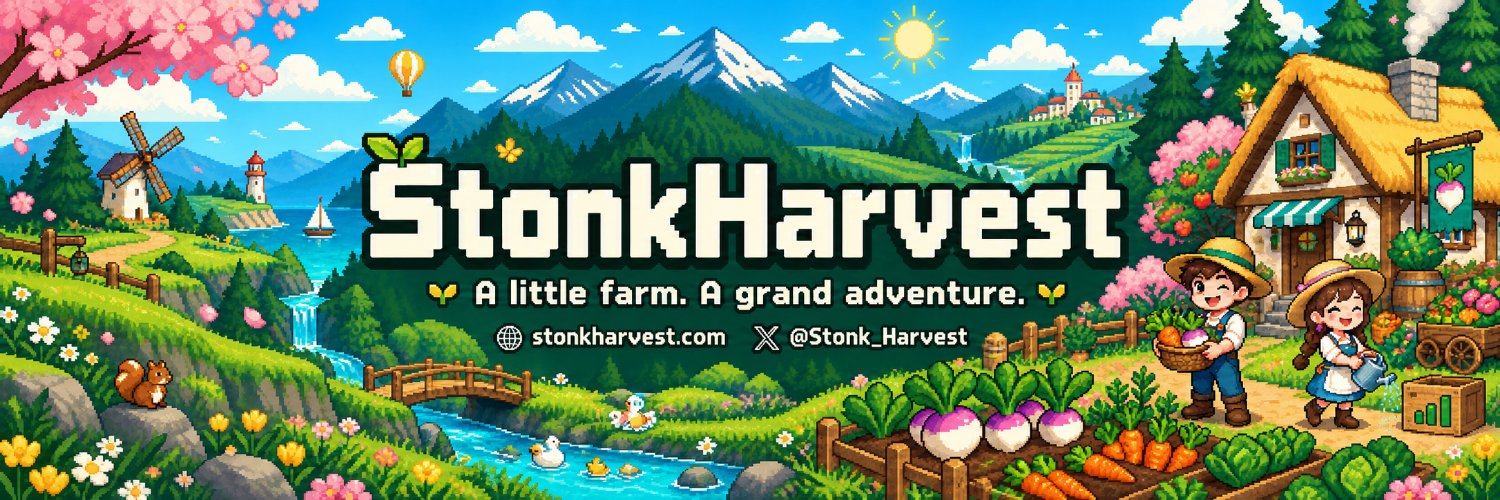 Stonk Harvest's banner
