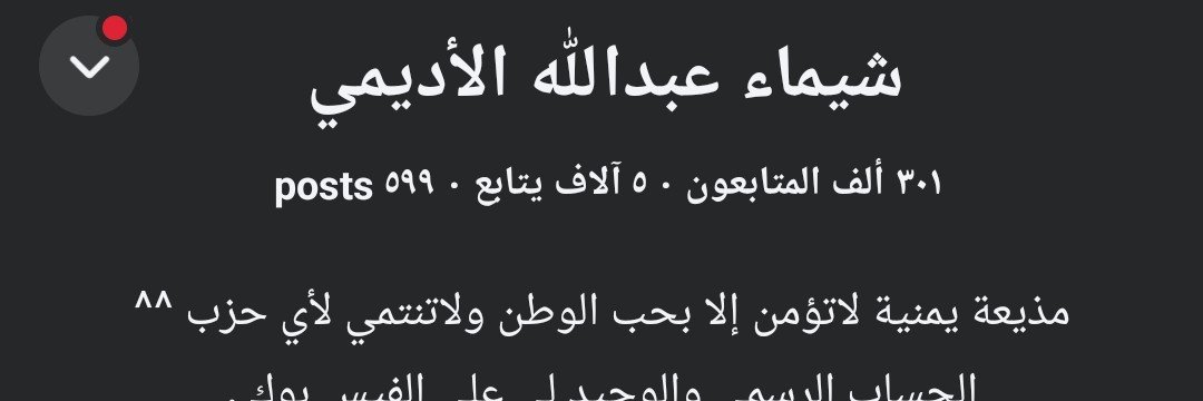 شيماء عبدالله الأديمي's banner