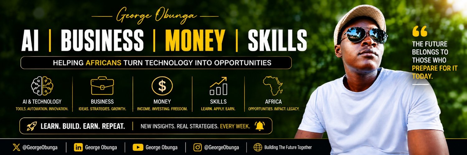 George Obunga's banner