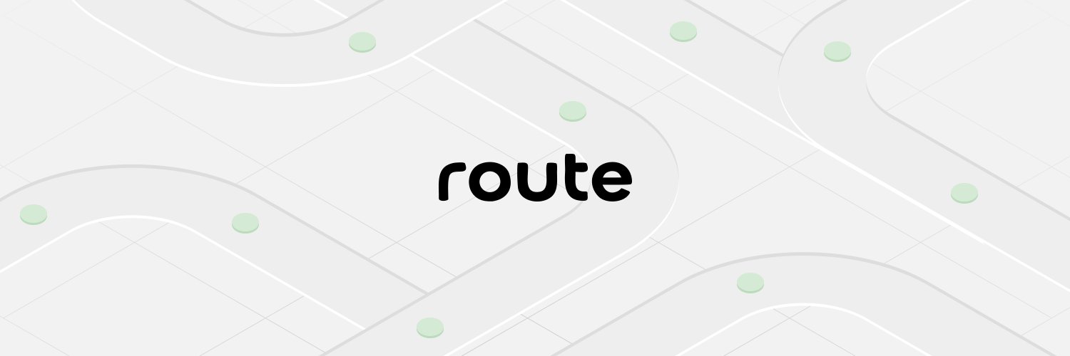 Route's banner