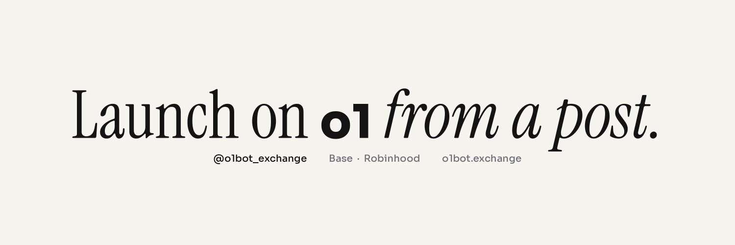 o1 Bot's banner